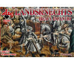 Red Box 72063 - Landsknechts (Heavy infantry) 16th centu 